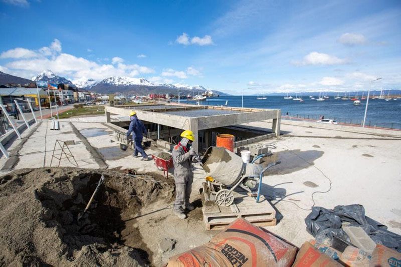 La Municipalidad de Ushuaia reactivó obras