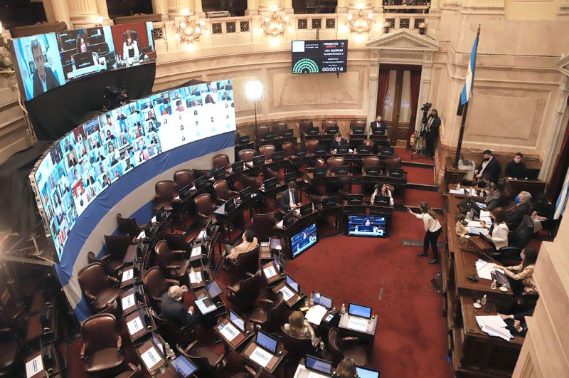 EL SENADO AVANZA CON EL PROYECTO QUE BUSCA GARANTIZAR LA ADQUISICIÓN DE VACUNAS CONTRA EL COVID-19