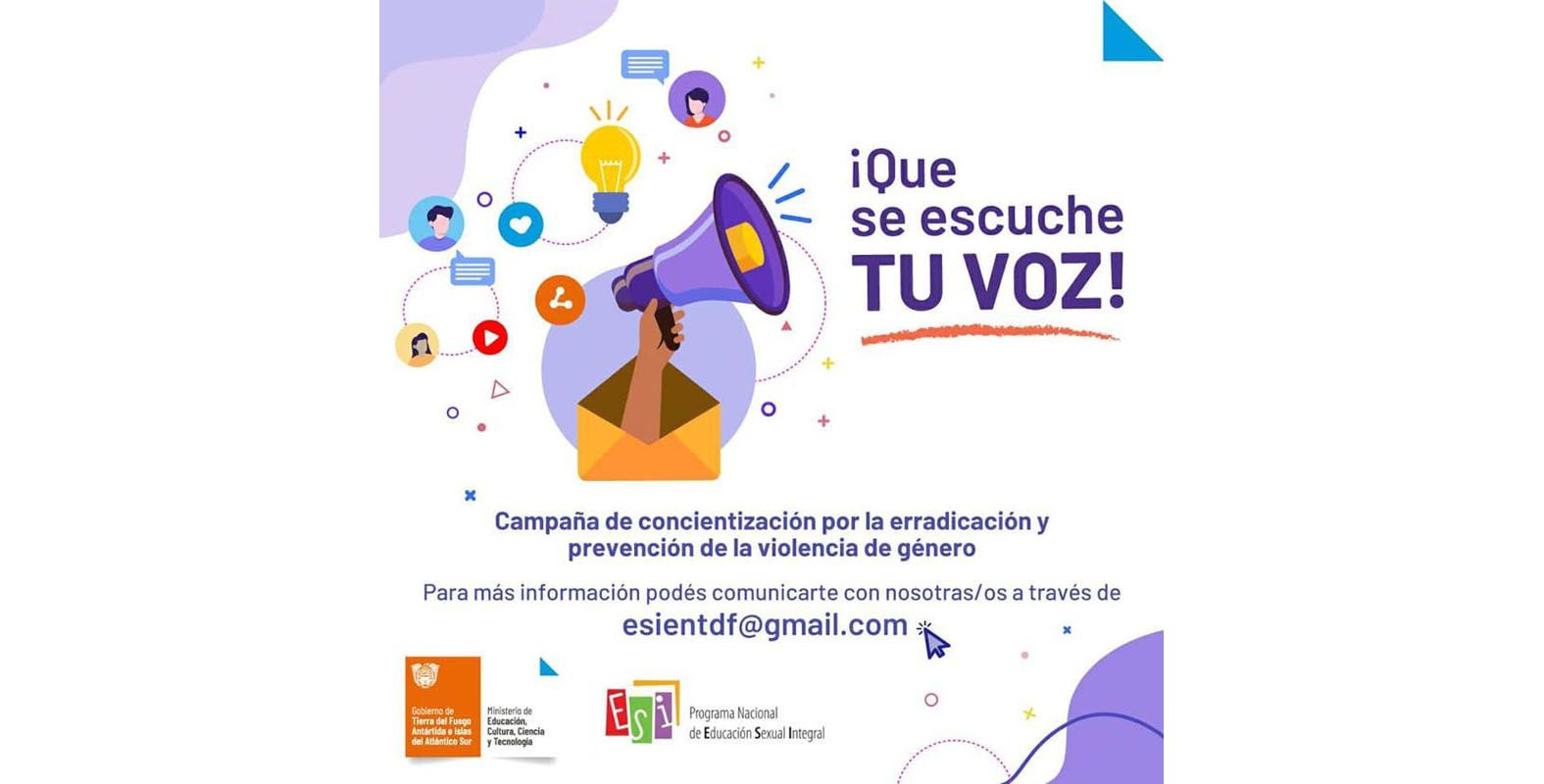 Educación lanzó una campaña de concientización dirigida a estudiantes secundarios 