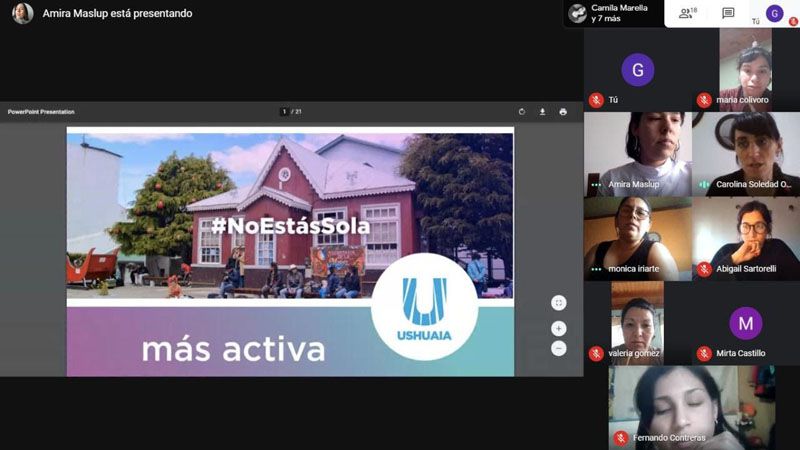 La Secretaría de la Mujer coordina acciones con agrupaciones barriales