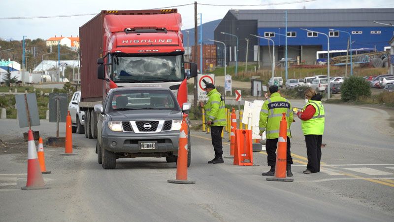 Libre tránsito en la Ruta 3, entre Ushuaia y Río Grande