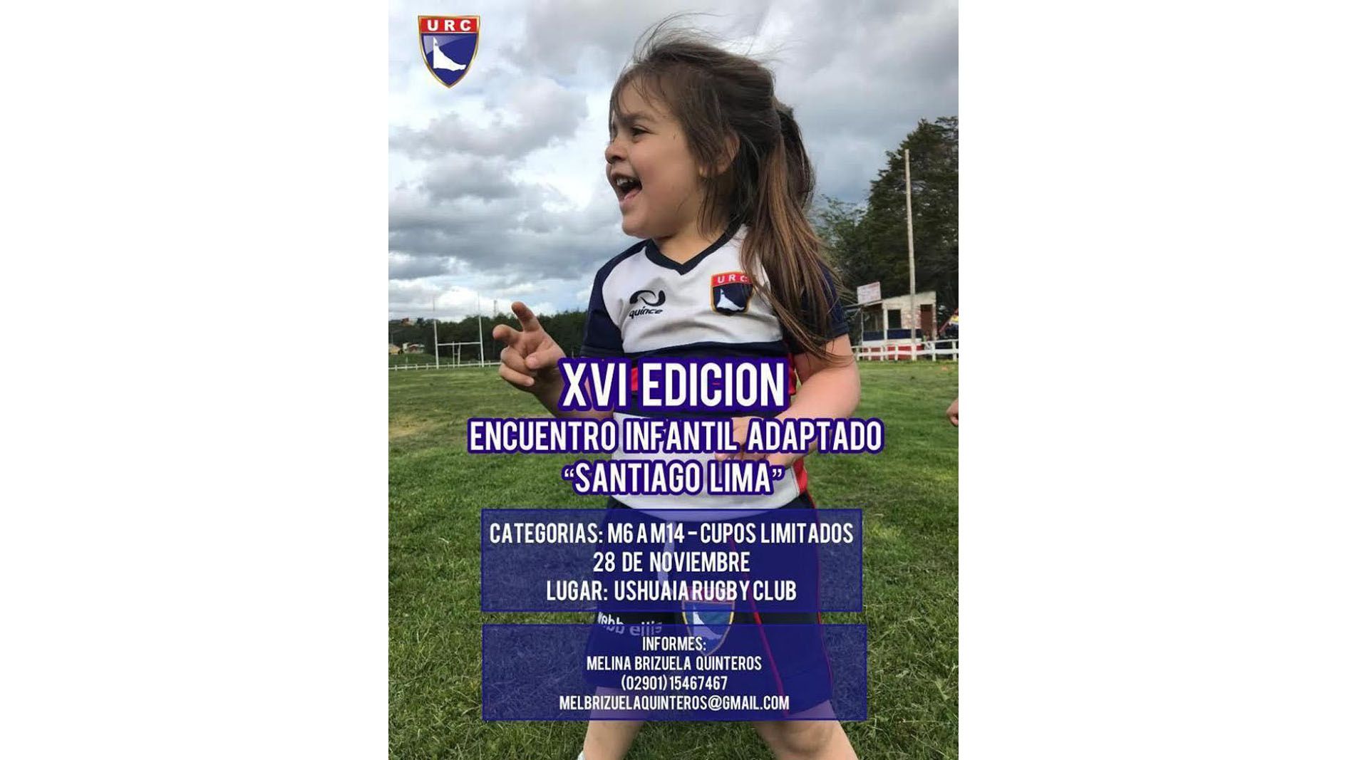 Apoyo de la Secretaría de la Mujer de Ushuaia al encuentro de rugby Santiago Lima