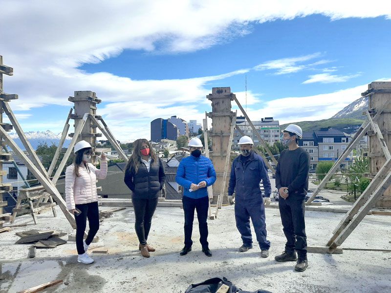 Pino destacó los avances en el nuevo edificio del Concejo Deliberante