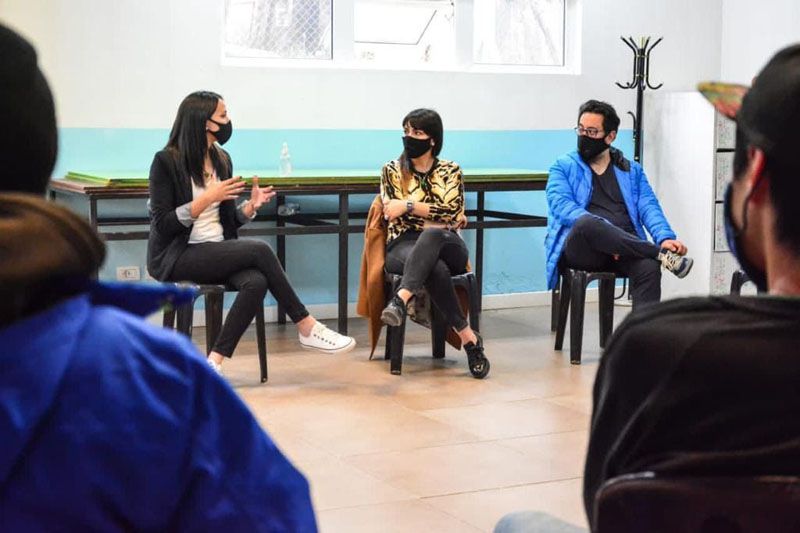 Jóvenes de Ushuaia dialogaron sobre formación laboral y empleo