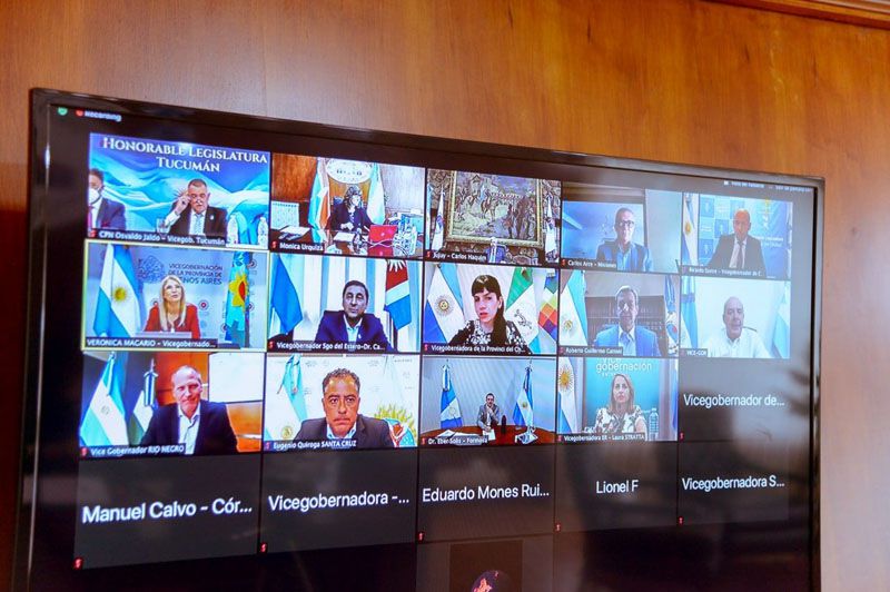 Urquiza participó de la firma del Acta Constitutiva