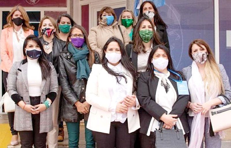 La Secretaria de la Mujer se reunió con la ministra Elizabeth Gómez Alcorta