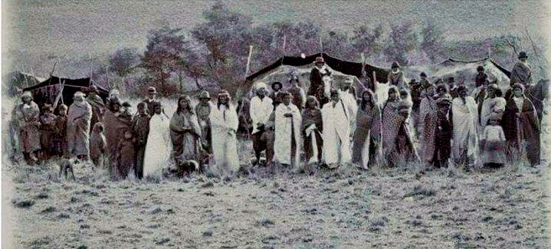 Un líder místico encabeza una rebelión de nativos en Chubut