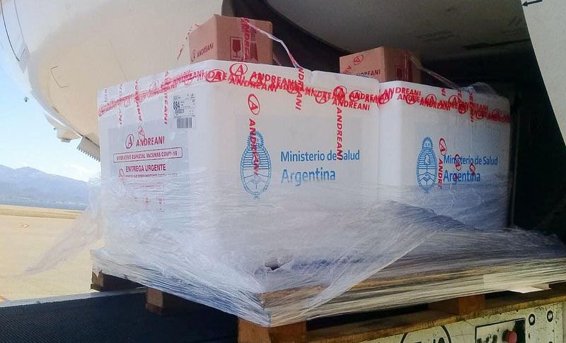 Llegaron más dosis de la Sputnik V