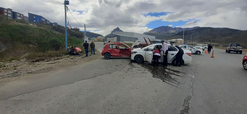 Fuerte choque en Ushuaia
