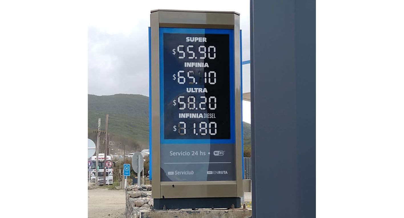 Combustibles un 1,3% más caros