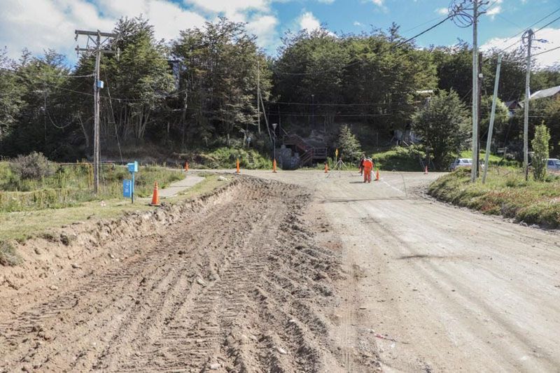 Se iniciaron los trabajos para la pavimentación del barrio Ecológico