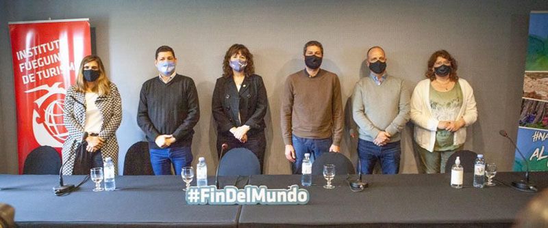 El ministro Lammens en Tierra del Fuego 