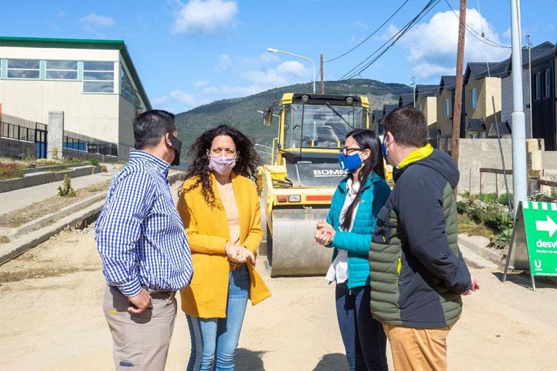 Avila recorrió obras en el Pipo