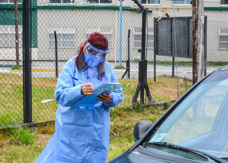 Salud municipal hisopará a vecinos con síntomas de COVID