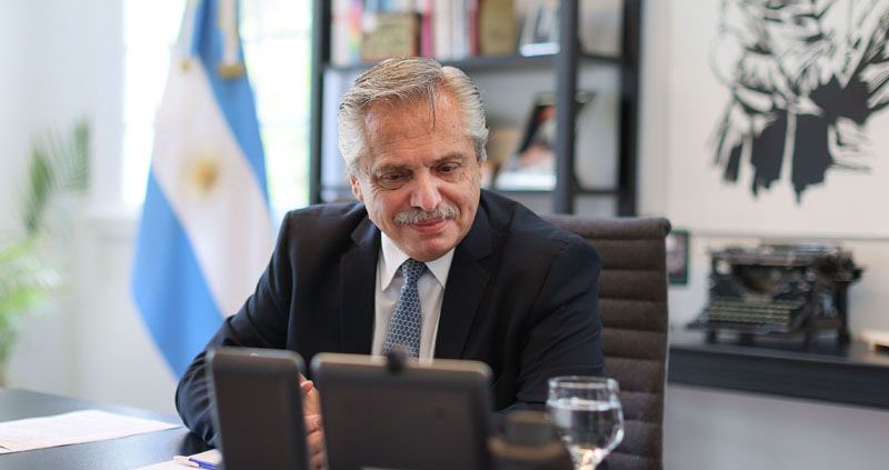 ALBERTO FERNÁNDEZ HABLÓ CON PUTIN SOBRE LA PROVISIÓN DE VACUNAS Y LA DEUDA CON EL FMI