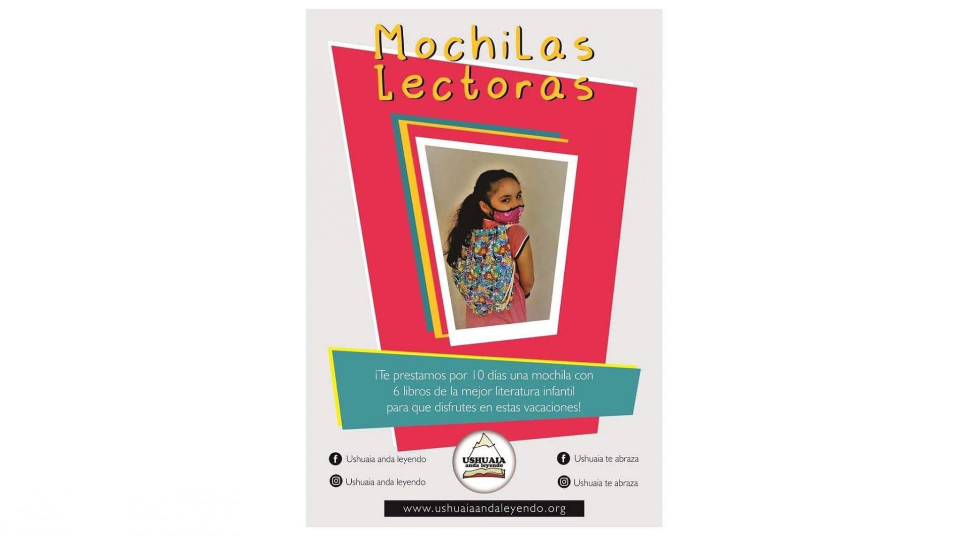 ‘Ushuaia Anda Leyendo’ presenta la Mochila Lectora