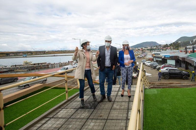 Vuoto recorrió la obra de la Casa de la Mujer