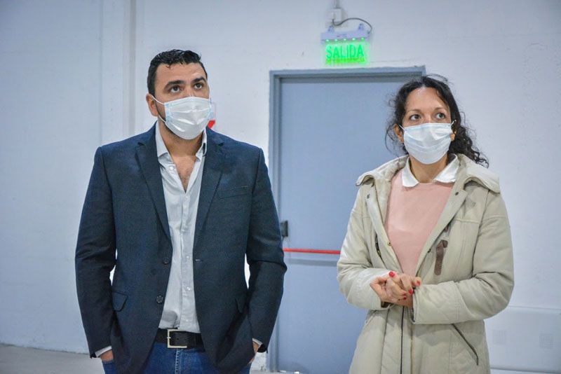 Avila celebró el avance de las obras en distintos puntos de la ciudad