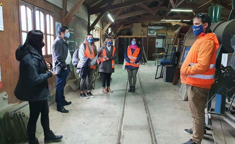 La campaña “En Ushuaia te cuidamos” llegó al Tren del Fin del Mundo