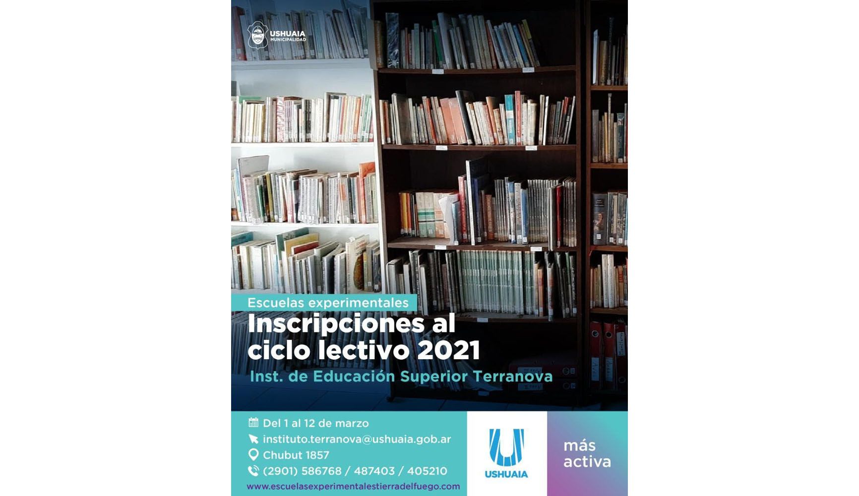 Están abiertas las inscripciones en el Instituto Terra Nova de formación docente