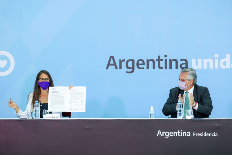 ALBERTO FERNÁNDEZ ASEGURÓ QUE QUIERE