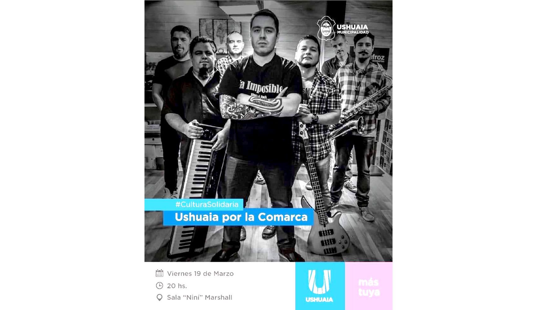 Recital de La Imposible Blues & Rock para ayudar a la Comarca Andina