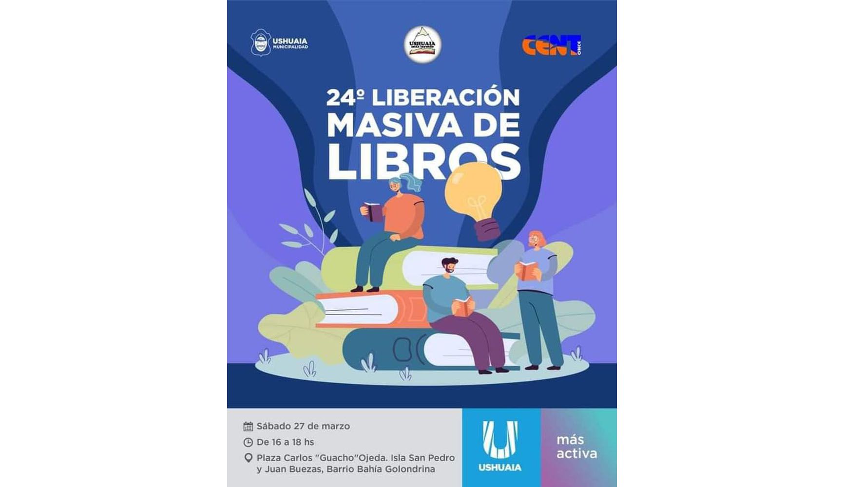Se viene la primera Liberación Masiva de Libros del año