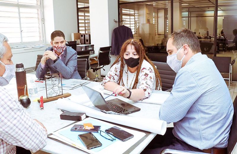 Acuerdan con Nación la ejecución de obras para el barrio Arraigo Sur