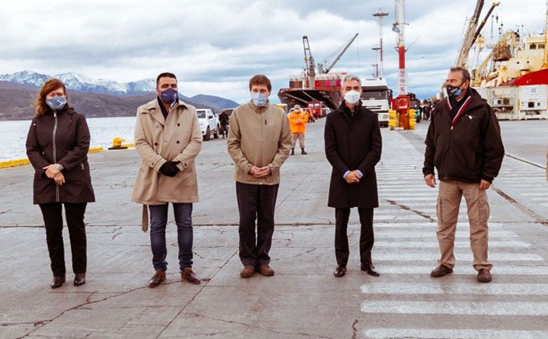 Meoni anunció importantes obras para TDF 