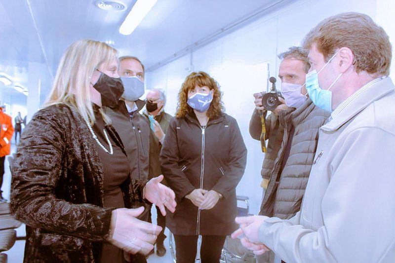  Urquiza: “El Centro Modular Sanitario Ushuaia es clave en la lucha contra el COVID-19” 