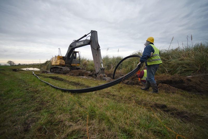 Alumbrado de la fibra óptica: 332 millones de inversión para 357 kilómetros