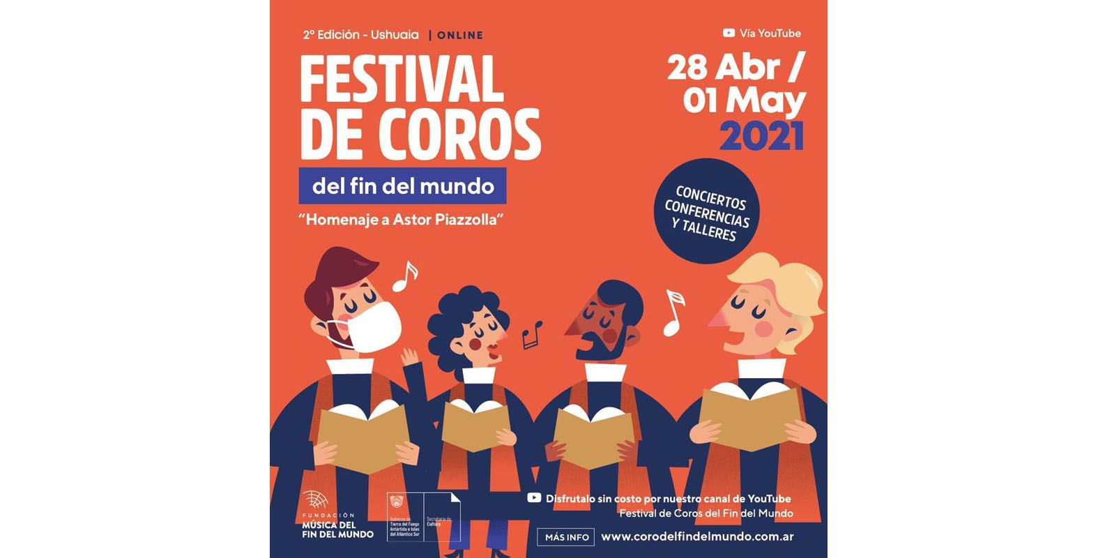 Hoy comienza el Festival de Coros del Fin del Mundo