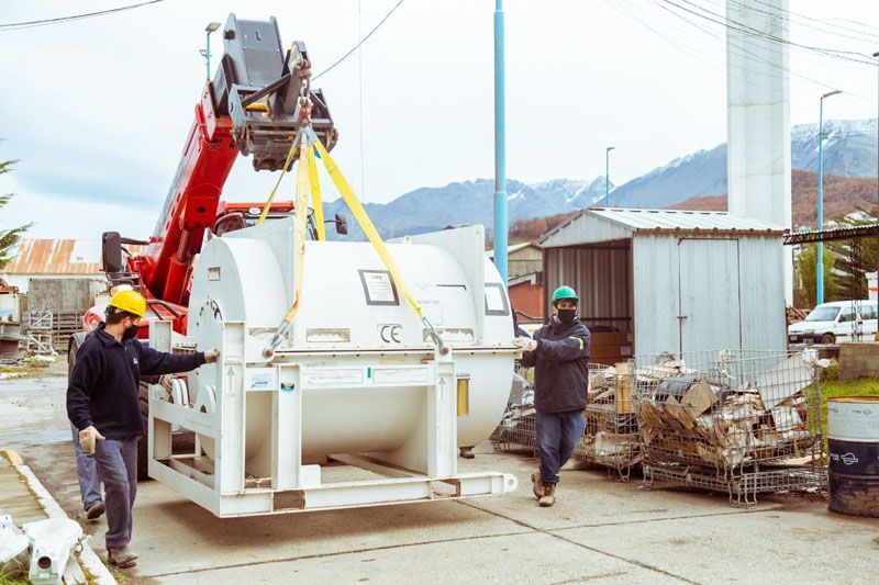 Llegó el motor de la turbina Rolls Royce