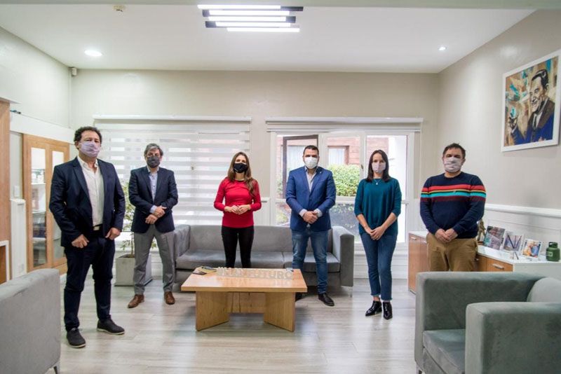 Vuoto recibió a la Secretaria de Deportes de la Nación