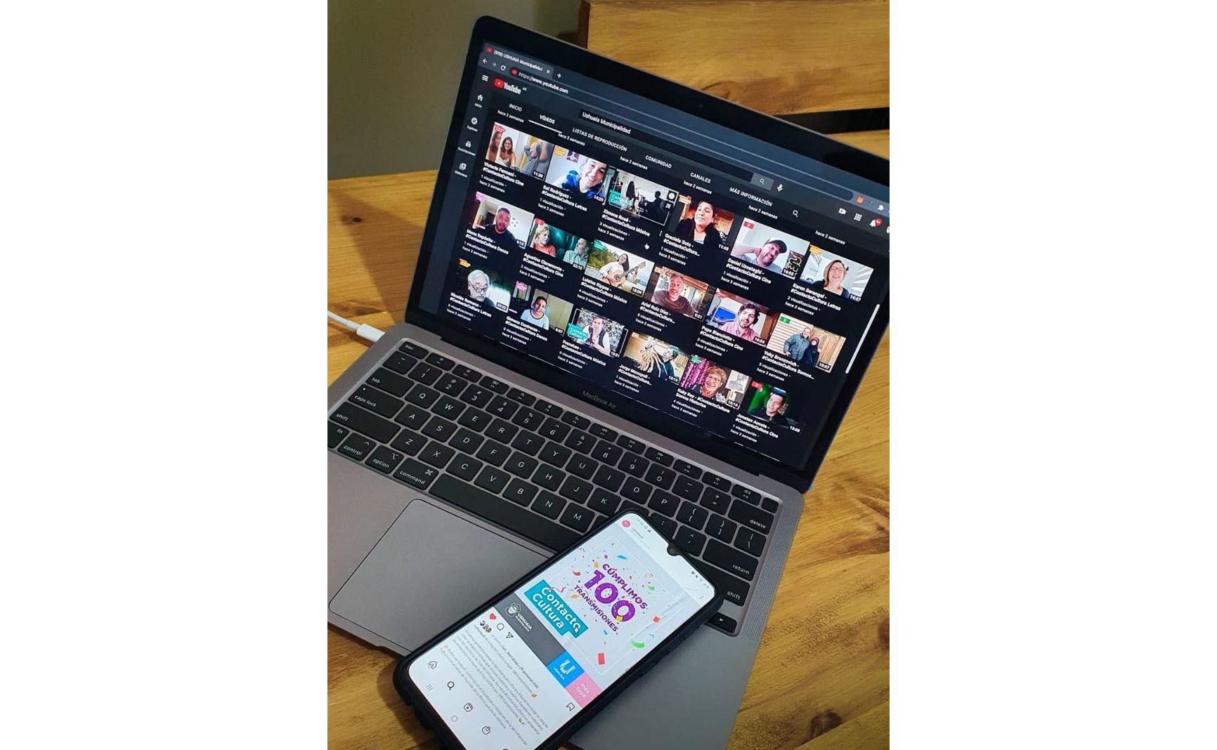  El espacio virtual #ContactoCultura llegó al centenar de transmisiones 