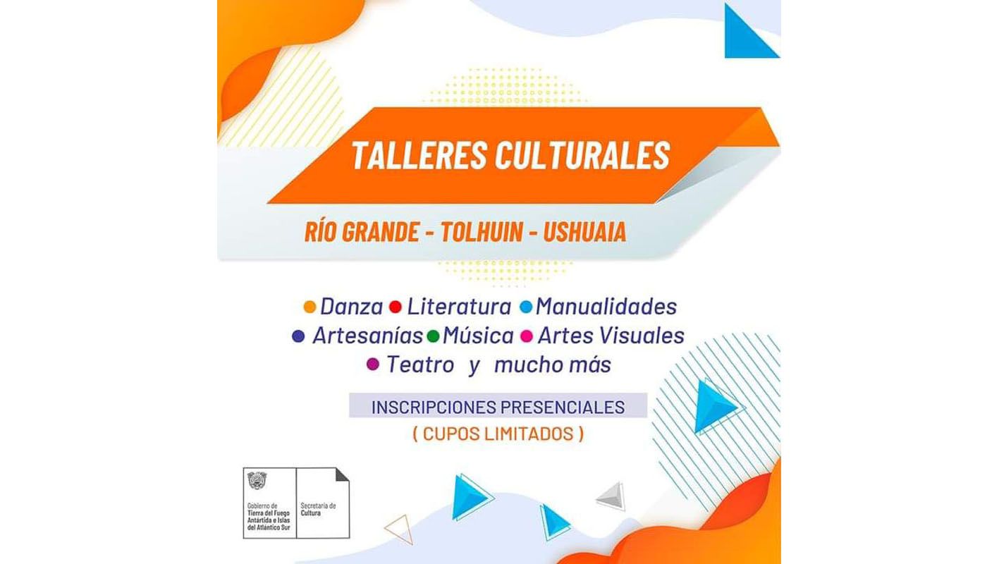 Se reanudaron las actividades presenciales en los Talleres Culturales Provinciales