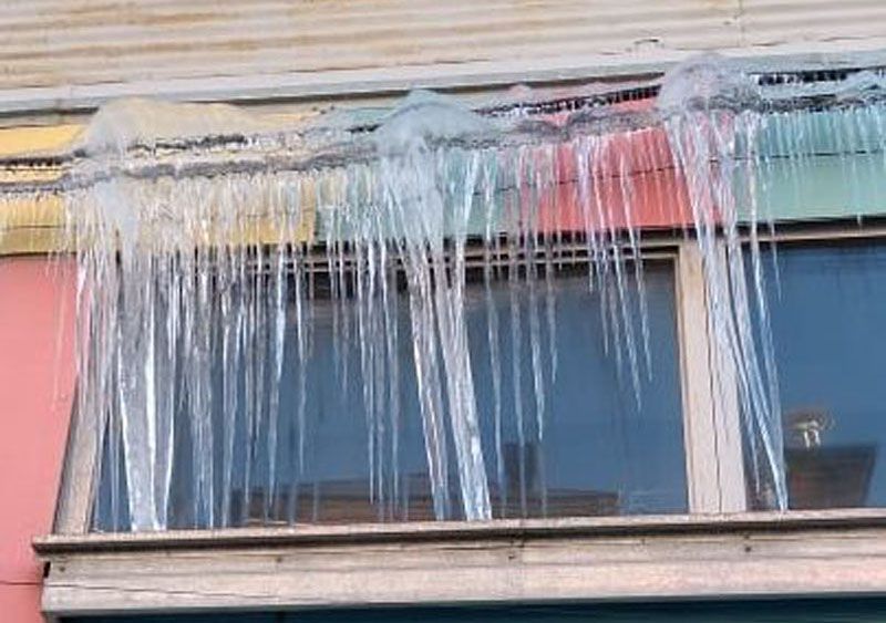 Pedazo de carámbano