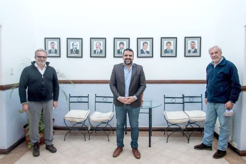 Vuoto se reunió con José Estabillo 