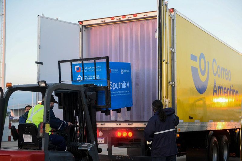 Llegarán vacunas del componente 1 y 2 de la Sputnik V 