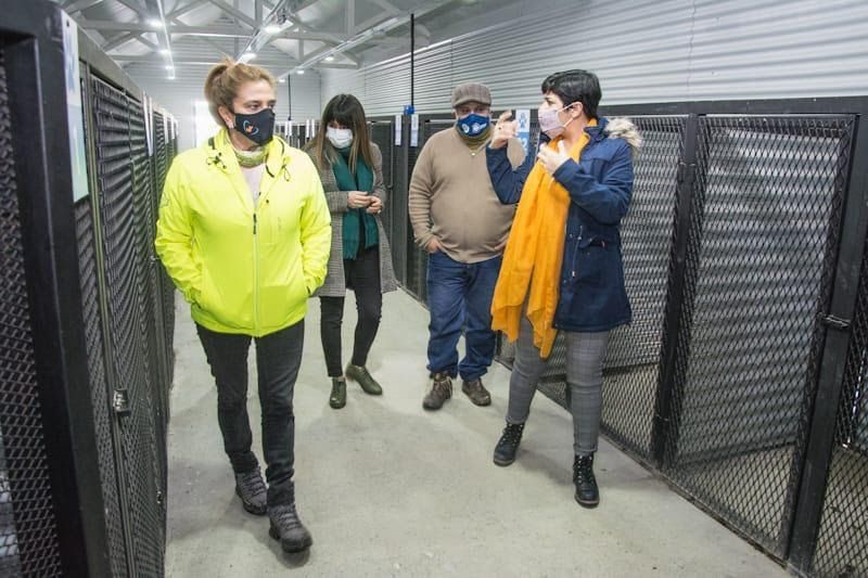 Integrantes de ARAF recorrieron las nuevas instalaciones de Zoonosis municipal 