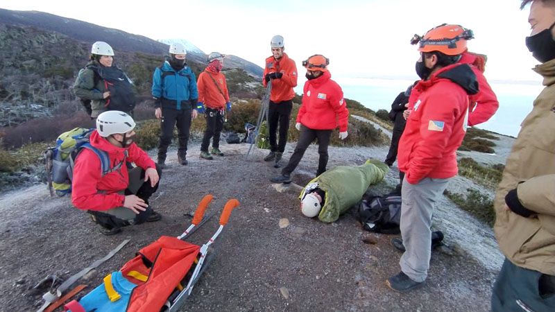 La Comisión de Auxilio rescató a una persona en estancia Túnel