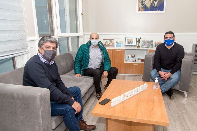 Vuoto recibió al delegado de ANMaC en Tierra del Fuego