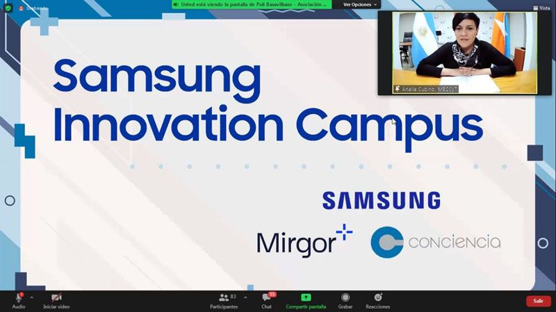  Gobierno y la empresa Samsung lanzaron el ‘Innovation Campus’ en la Provincia