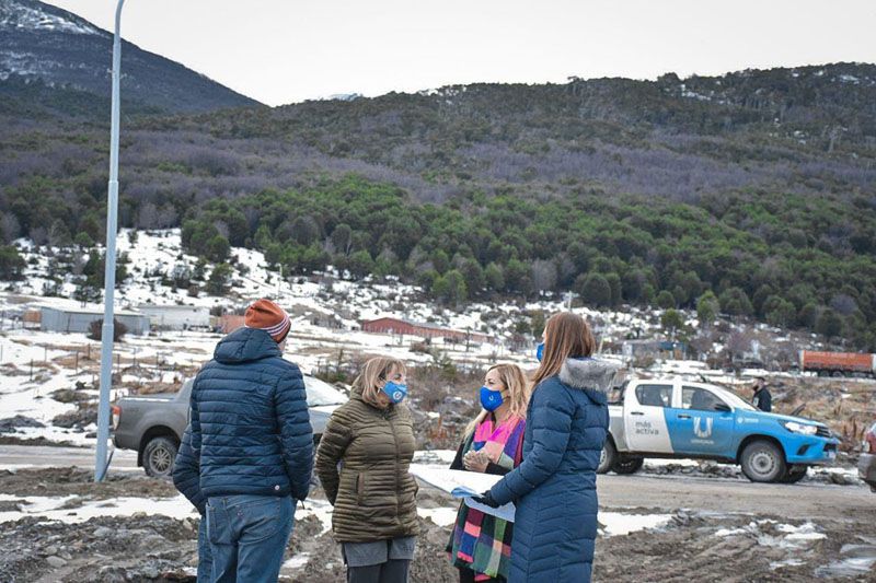 El Municipio de Ushuaia coordina acciones para la construcción de 132 viviendas PROCREAR