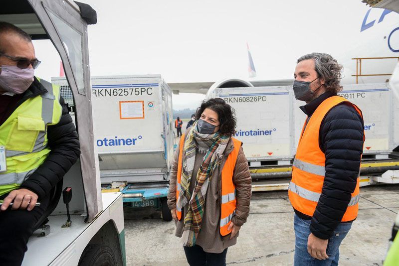 Arribaron casi 2 millones más de vacunas