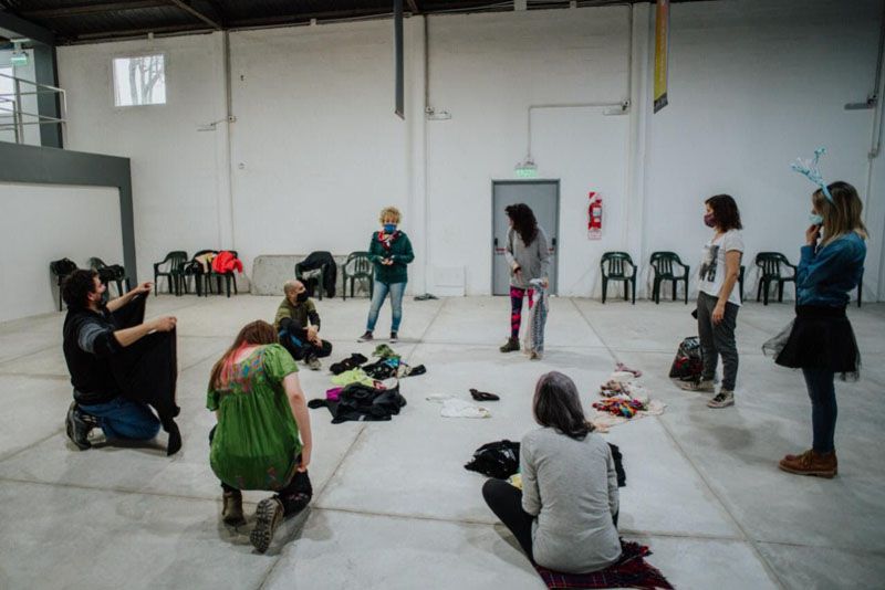 Se realizó un taller de teatro en el marco del Programa Cultura Solidaria