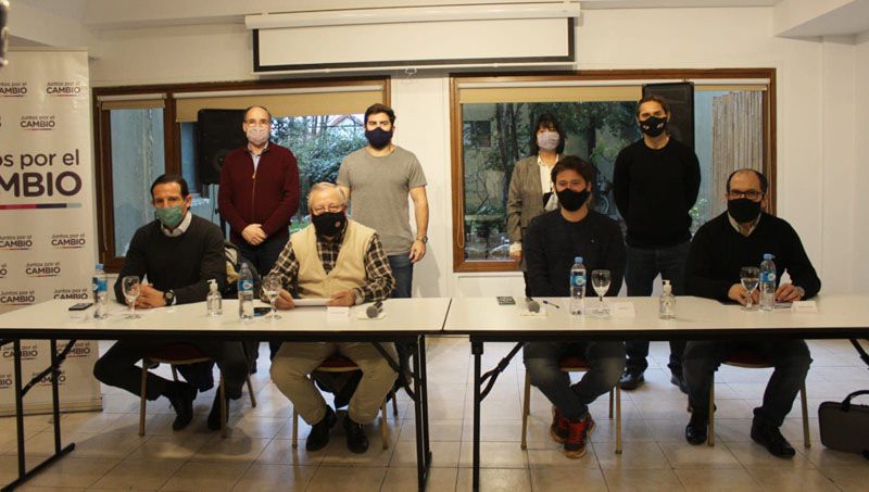 Con referentes de la UCR, se conformó mesa de Juntos por el Cambio