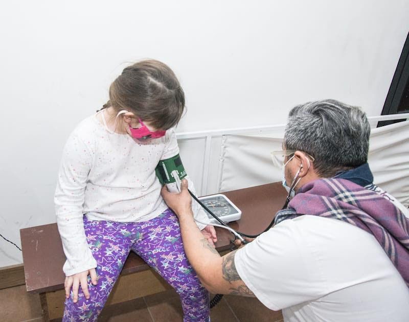 Continúan los controles de salud a niños en Ushuaia 