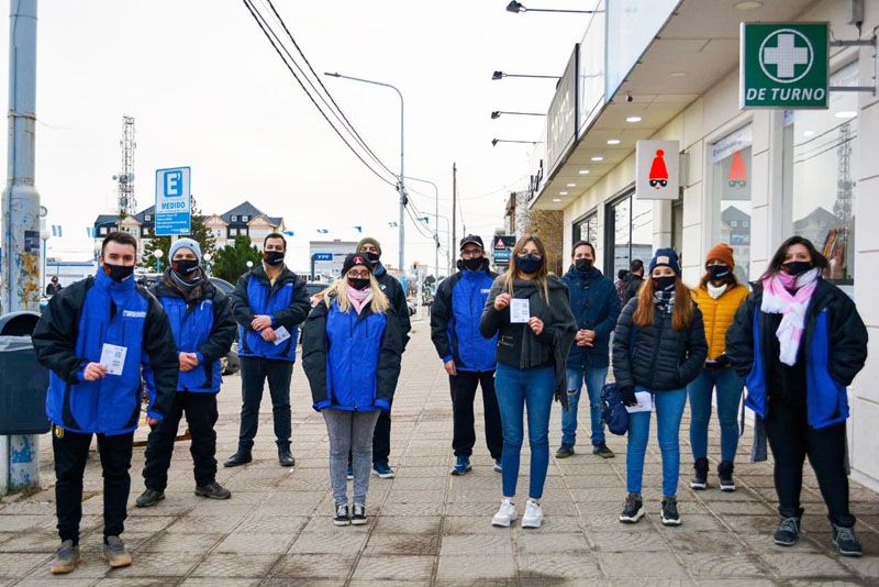 Juventud provincial continúa concientizando sobre la vacunación contra COVID-19