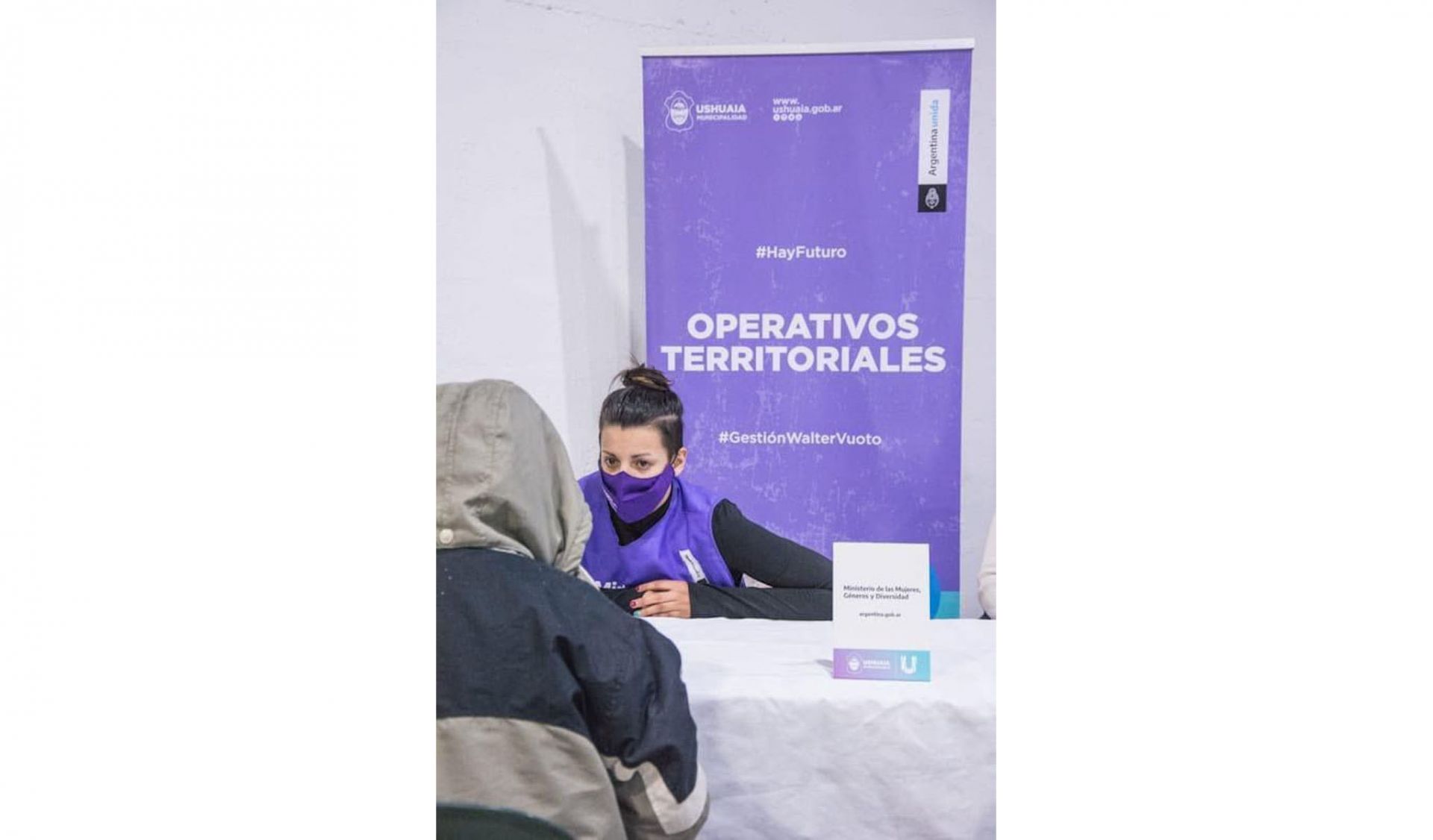 Municipio y Nación atendieron a vecinos en el Centro Cultural ACTUAR